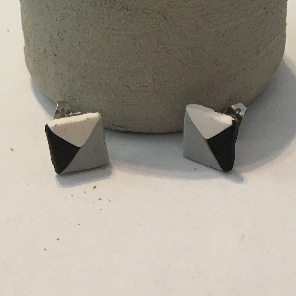Handmade Clay Earring Studs!!